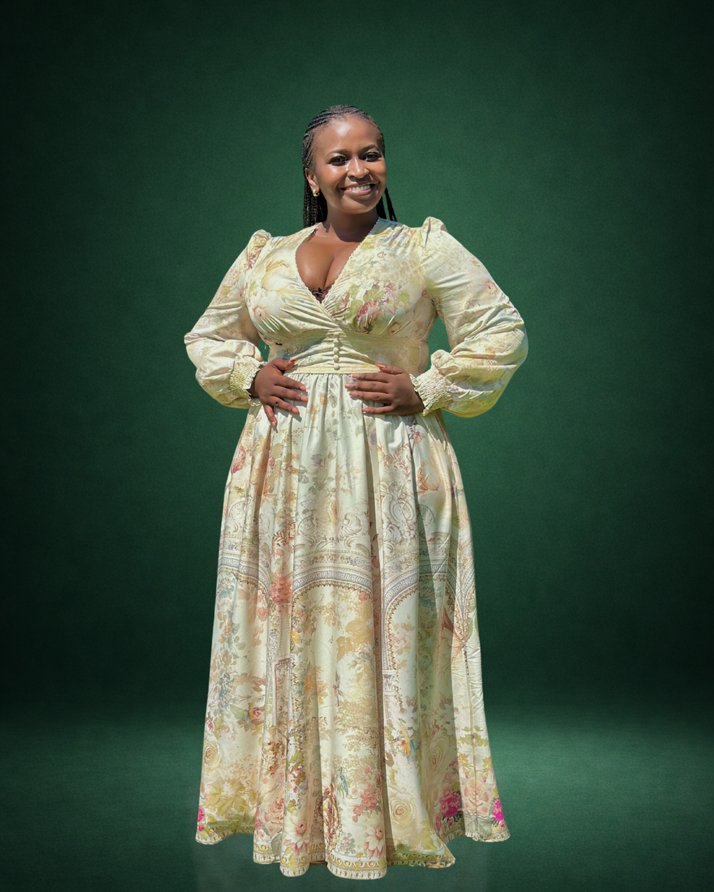 THE GARDEN MAXI DRESS