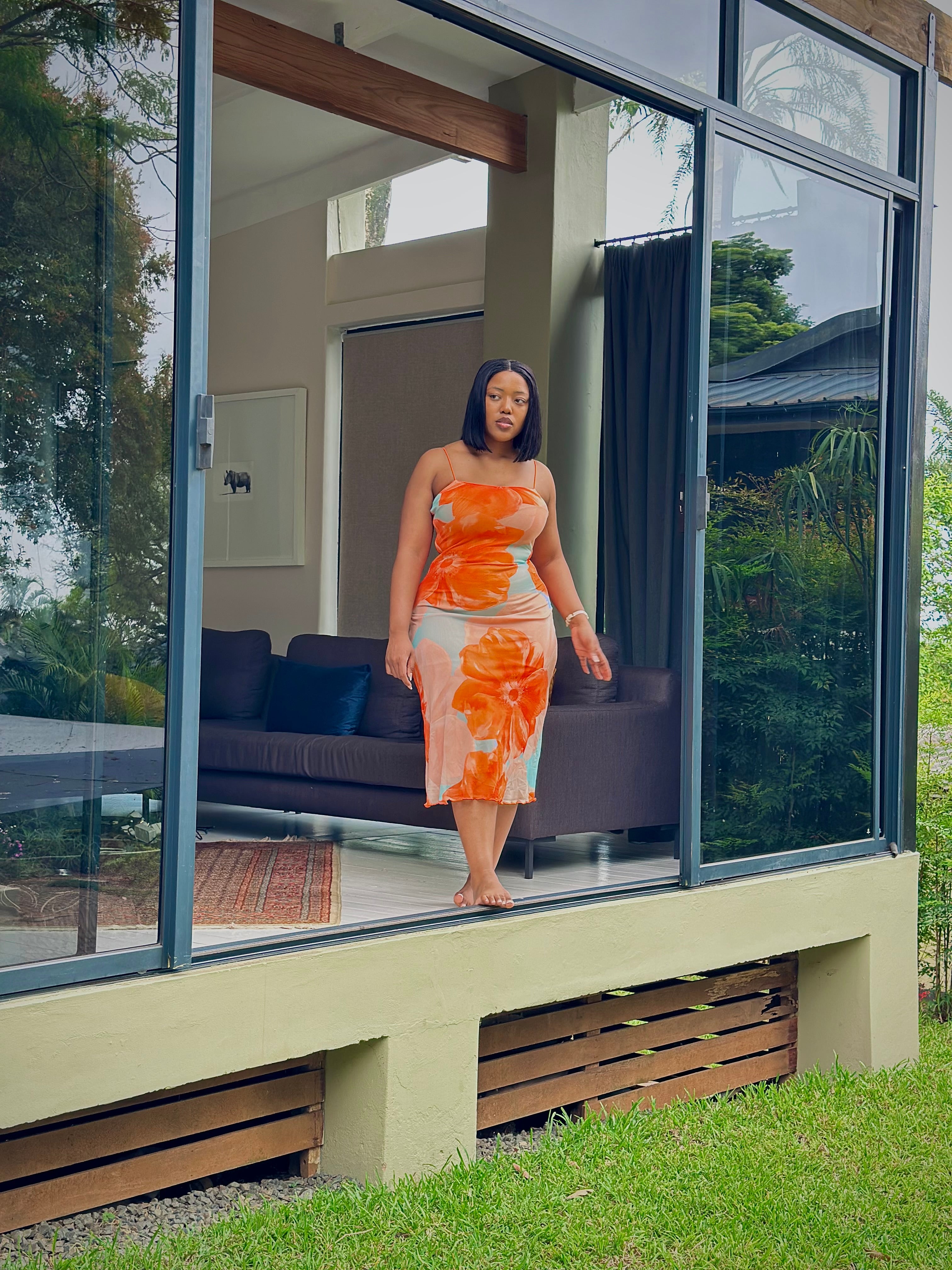 THE VALENCIA MIDI DRESS