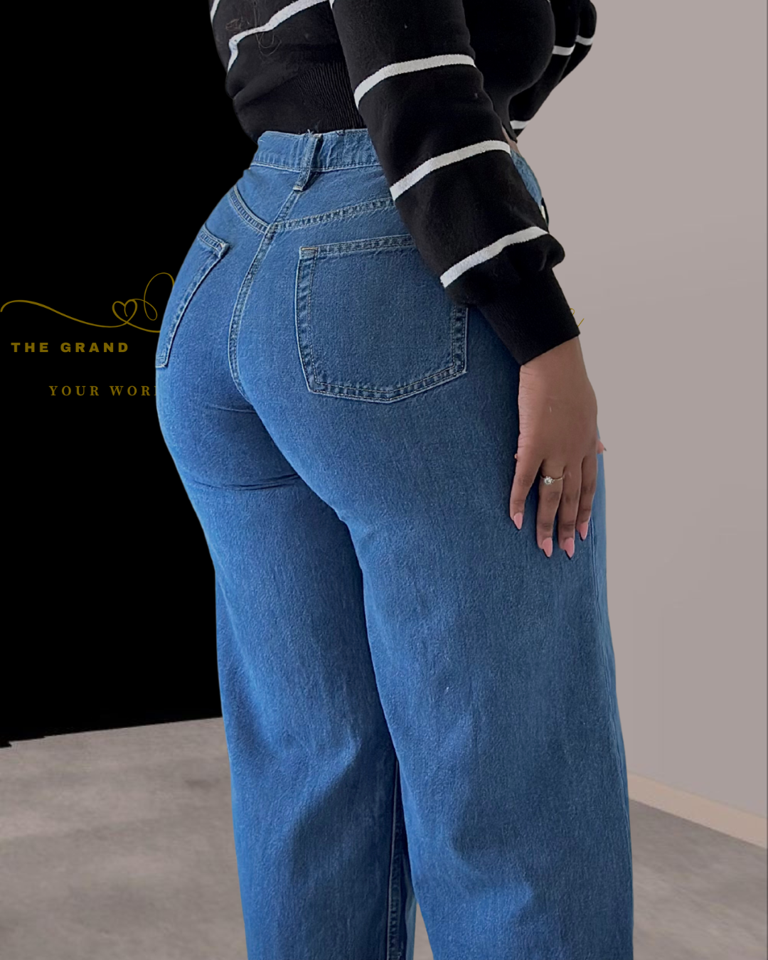 GAP LUXE WIDE-LEG DENIM