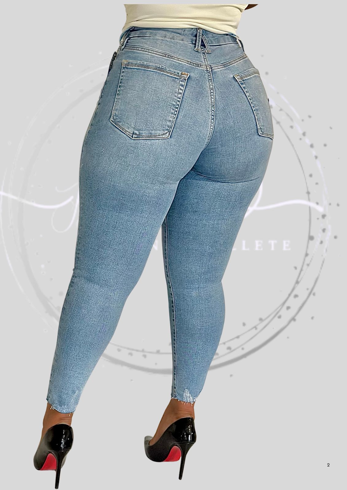 SKY SKINNY JEAN- HIGH WAIST